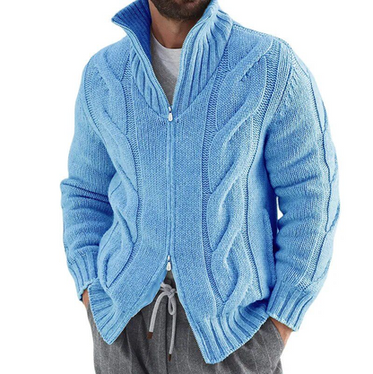 Cardigan Homme Chaud Élégant Qualité