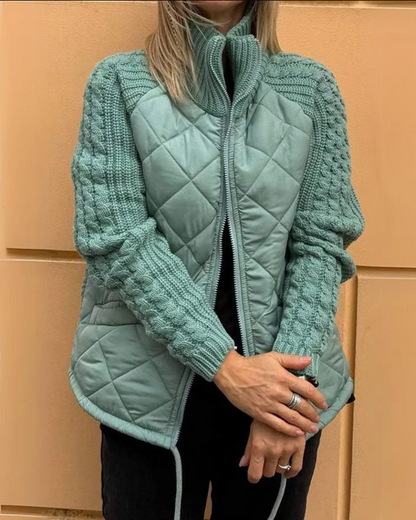 Tess - Veste d'hiver de luxe chaude et matelassée