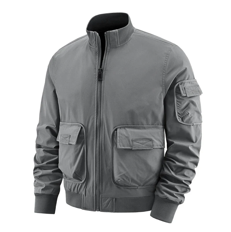 Blouson bombardier homme style urbain cargo