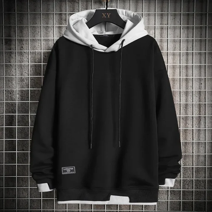 Veste classique à capuche pour homme