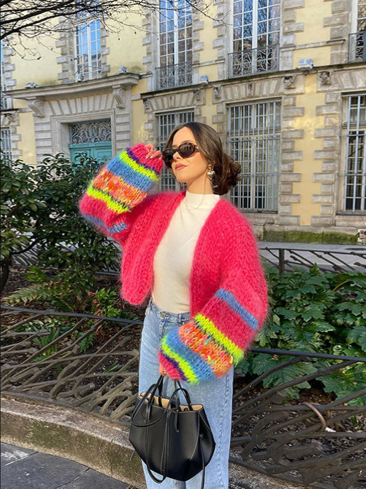Cardigan oversize style