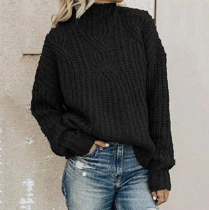 Pull moderne à manches longues pour femmes