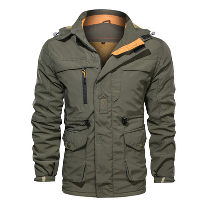Manteau d'hiver écologique pour homme, chaud et isolant