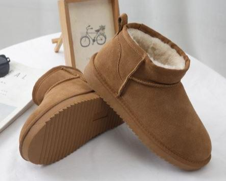 Mickey Maus Stiefeletten Weich Pelz - IdealeKleiden
