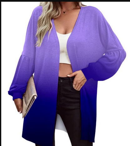 Blazer décontracté pour femme, devant ouvert