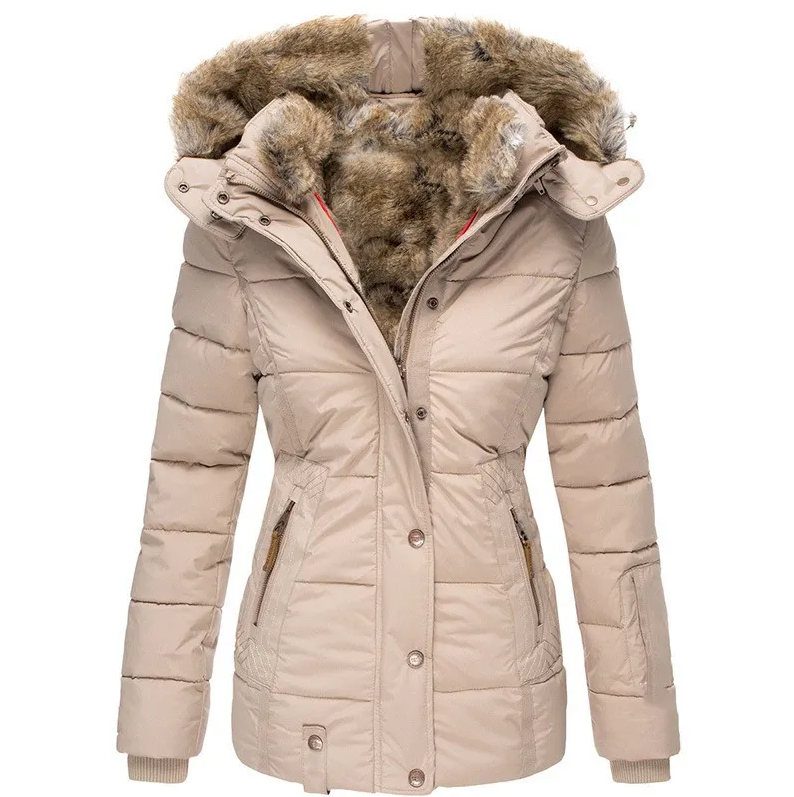 Manteau d'hiver matelassé élégant pour femme
