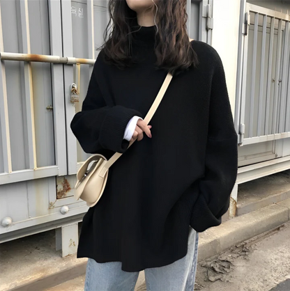 Steina | Pull en maille roulé doux pour femmes