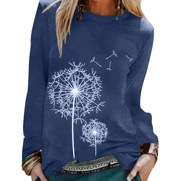 Elegante Tunika Bluse Langarm Damen - IdealeKleiden
