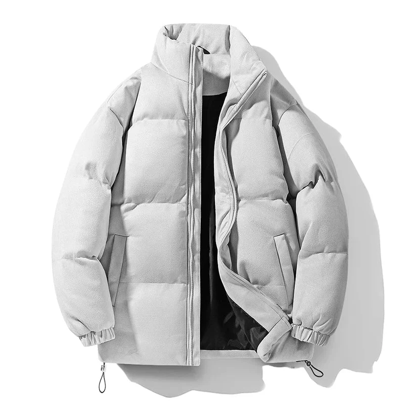 Parka Homme Daim Classique Élégant