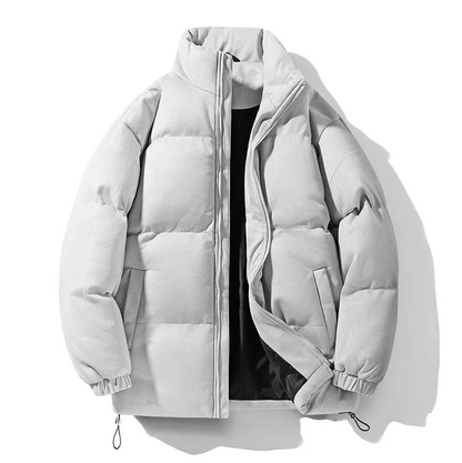 Parka Homme Daim Classique Élégant