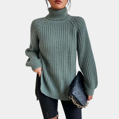 Pull à col roulé de luxe pour femme Doux et élégant