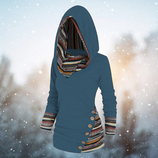 Ella | Pull-cape ethnique