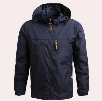 Veste pour homme élégante, résistante aux intempéries, pour l'extérieur