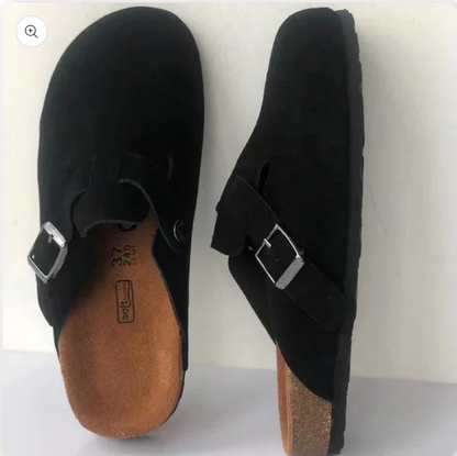 Sandales en cuir unisexe design élégant