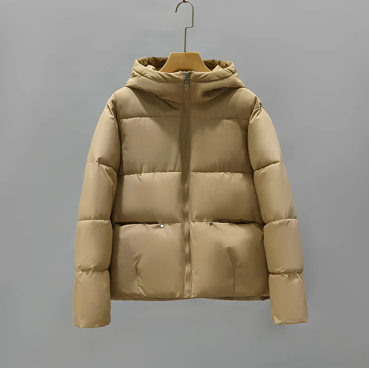 Winter-Pufferjacke Frauen Warm Stylish - IdealeKleiden