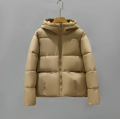 Winter-Pufferjacke Frauen Warm Stylish - IdealeKleiden