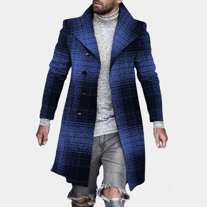 Manteau homme stylé mi-long tendance