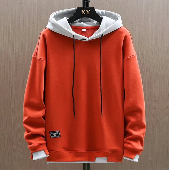 Veste classique à capuche pour homme