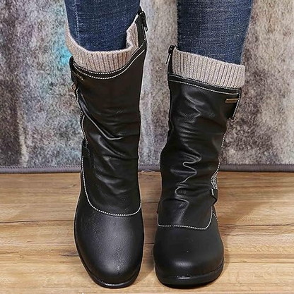 Bottes d'hiver chaudes pour femmes Confortables et douillettes