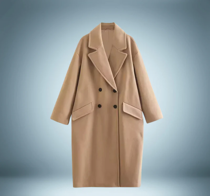 Trench-coat de luxe élégant pour femme