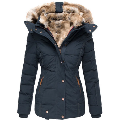 Manteau d'hiver matelassé élégant pour femme