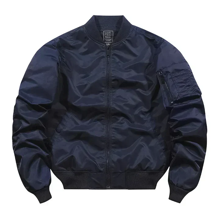 Blouson d'aviateur élégant pour homme au design classique