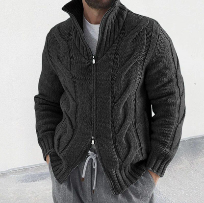 Cardigan Homme Chaud Élégant Qualité