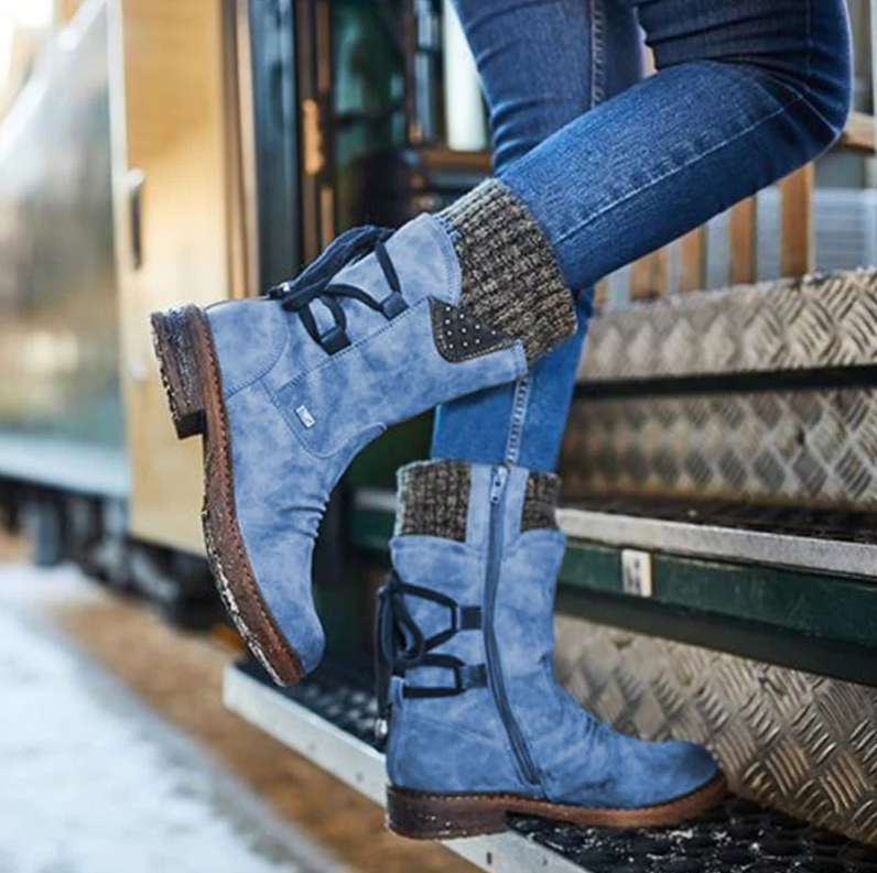 Bottes d'hiver pour femme Chaudes et élégantes