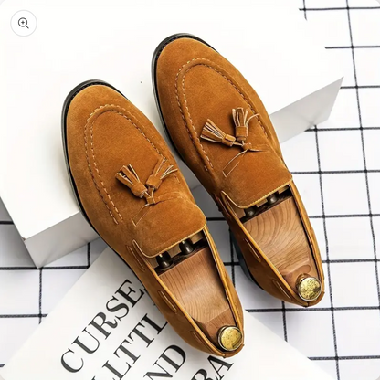 Pantoufles Homme Cuir Vintage
