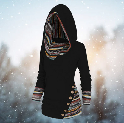 Ella | Pull-cape ethnique