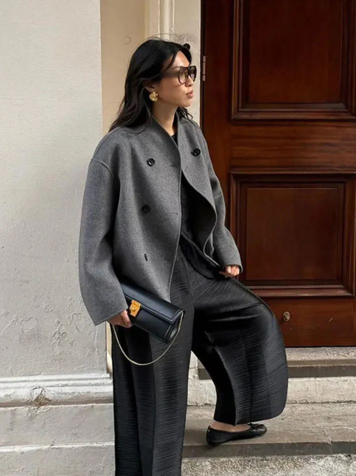 Manteau pour femmes à la mode style oversize