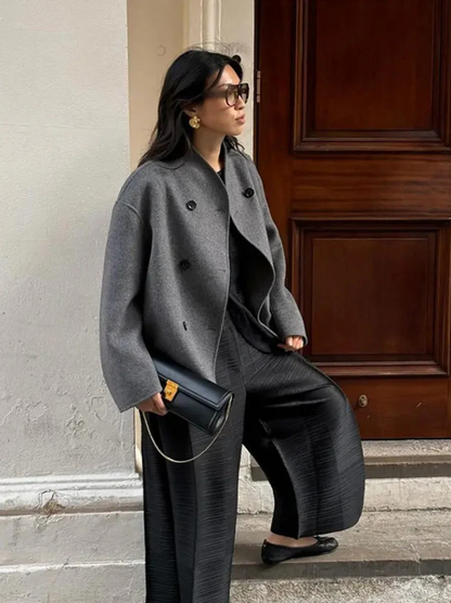 Manteau pour femmes à la mode style oversize