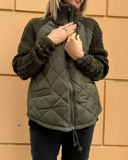 Tess - Veste d'hiver de luxe chaude et matelassée