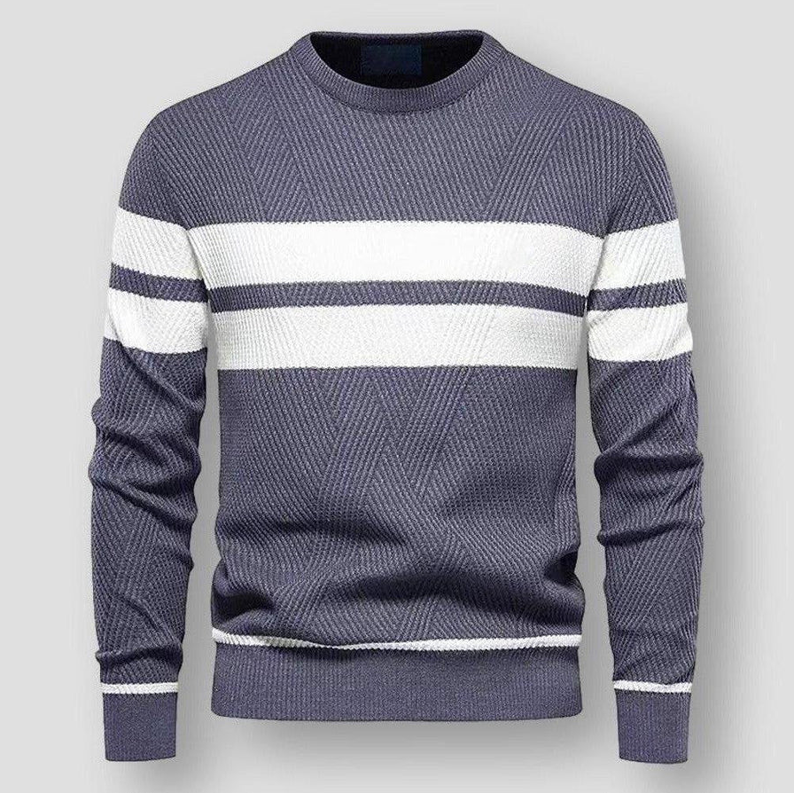 Pull-over Homme Doux Rayé