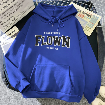 Pull tendance pour femme à capuche et imprimé