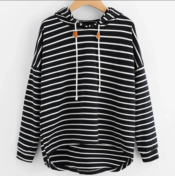 Sweat-shirt à capuche oversize style surdimensionné