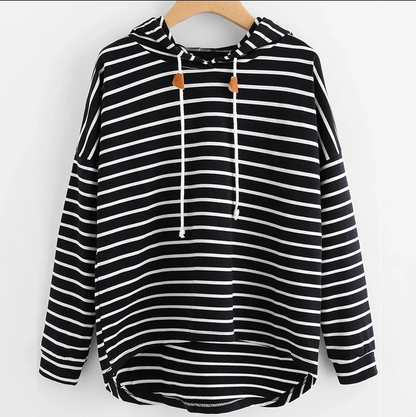 Sweat-shirt à capuche oversize style surdimensionné