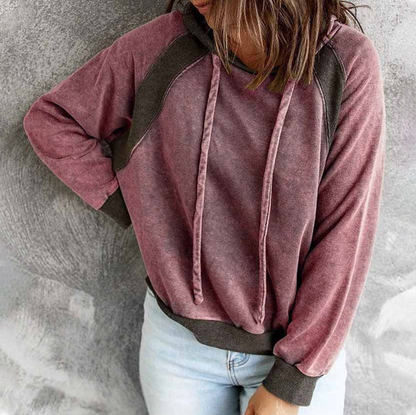 Sweat à capuche pour femme Doux Confortable