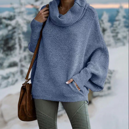Pull élégant pour femme à motif de tortue