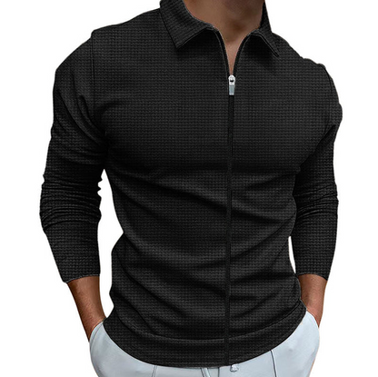 Hauts pour hommes Fermeture éclair Pratique