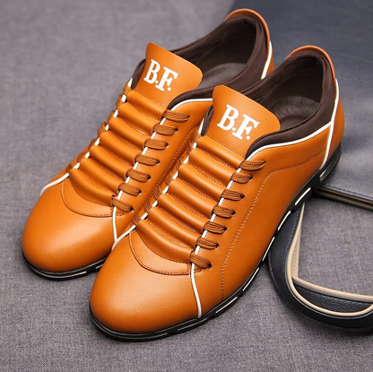 Chaussures élégantes en cuir style français