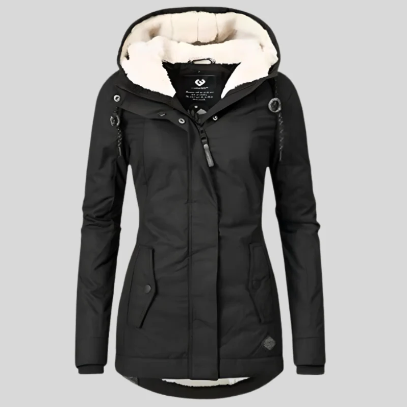 Veste imperméable pour femme, veste d'hiver isolée