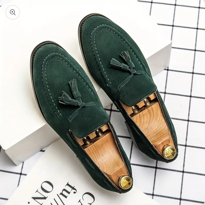 Pantoufles Homme Cuir Vintage