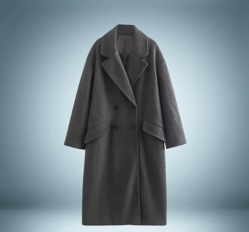 Trench-coat de luxe élégant pour femme