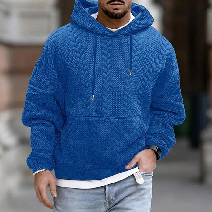 Sweat à capuche pour homme, chaud, hiver