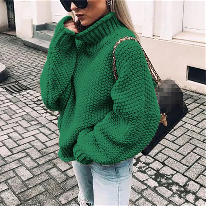 Pulls en grosse laine amples pour femme