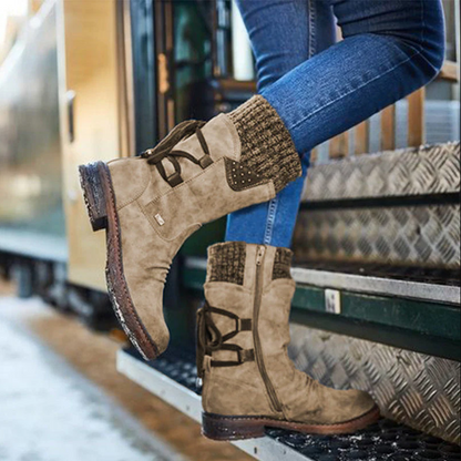 Frauen Winterstiefel Warm & Stilvoll - IdealeKleiden