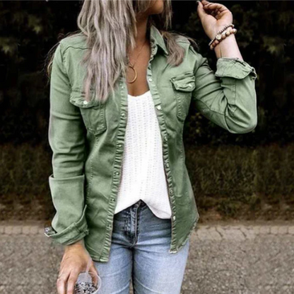 Veste en jean femme stylée et moderne