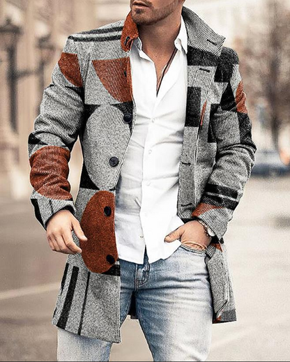 Blouson d'hiver isolé pour homme avec capuche