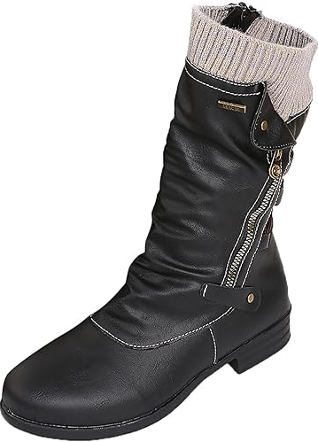 Chaussures pour femmes Bottes d'hiver Chaudes Confortables